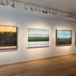 Fundador de Arte 1010 visita exposición de Tomás Sánchez en Cernuda Art Gallery, en Coral Gables